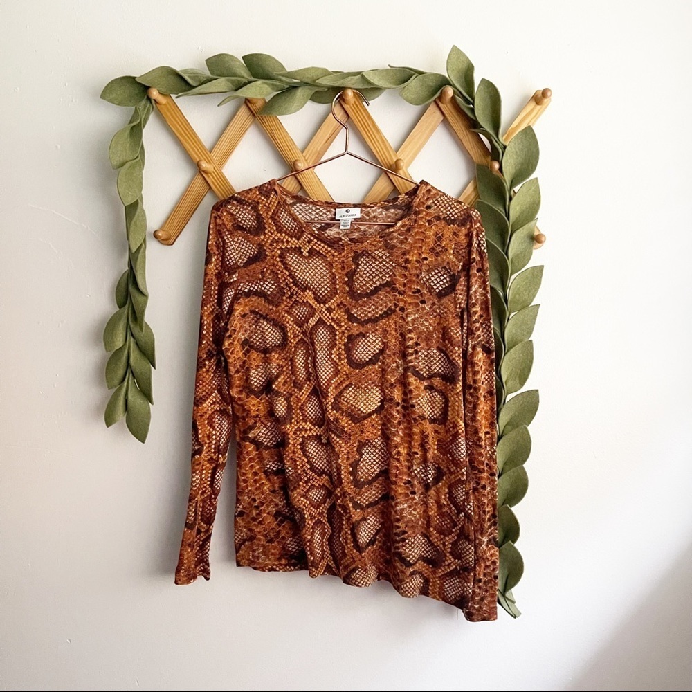 Altuzarra for Target Python Print Tee - Picture 2 of 5